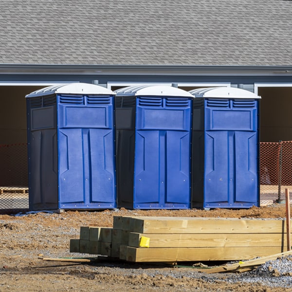 do you offer hand sanitizer dispensers inside the portable toilets in Middlebury Pennsylvania